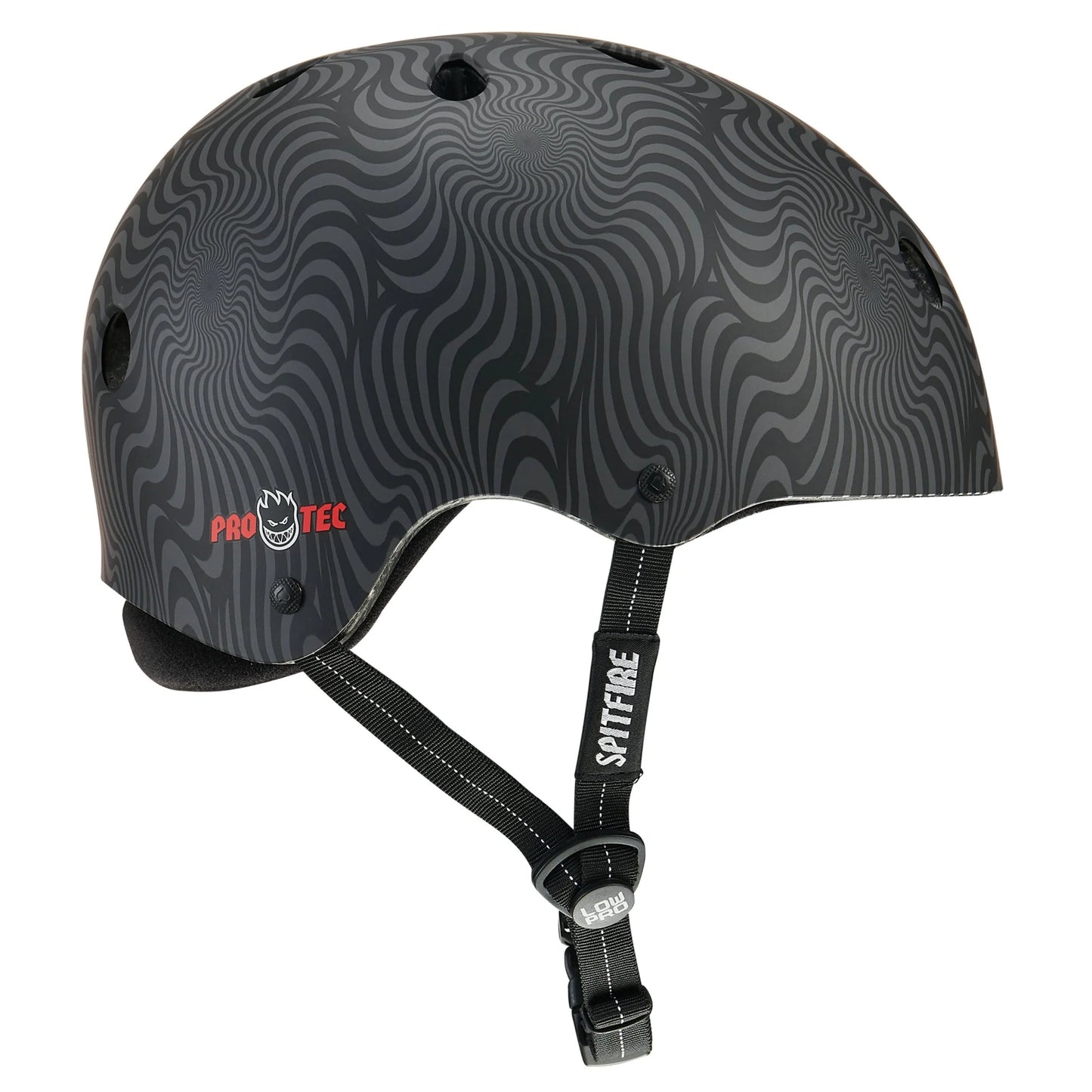Low Pro Certified Helmet Spitfire Wheels Signature Edition BlkSwirl