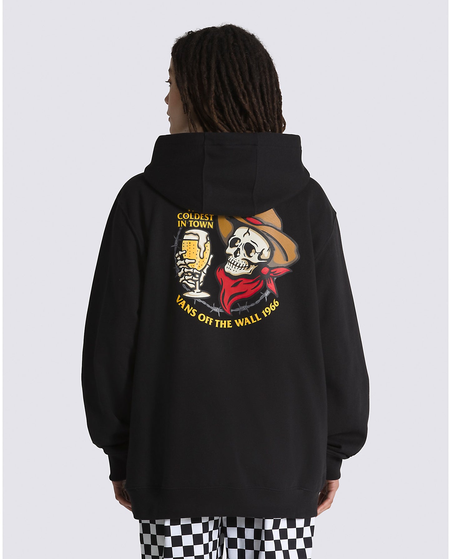 Coolest In Town Pullover Hoodie Blk(size options listed)