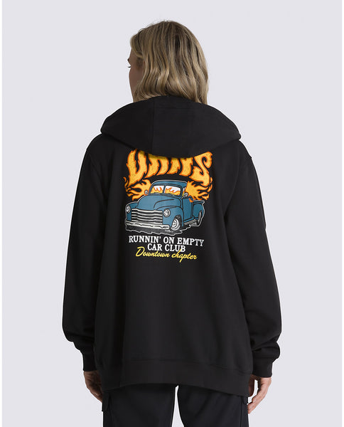 Hot Rod Full Zip Hoodie Blk(size options listed) – Dogwood Skate Shop