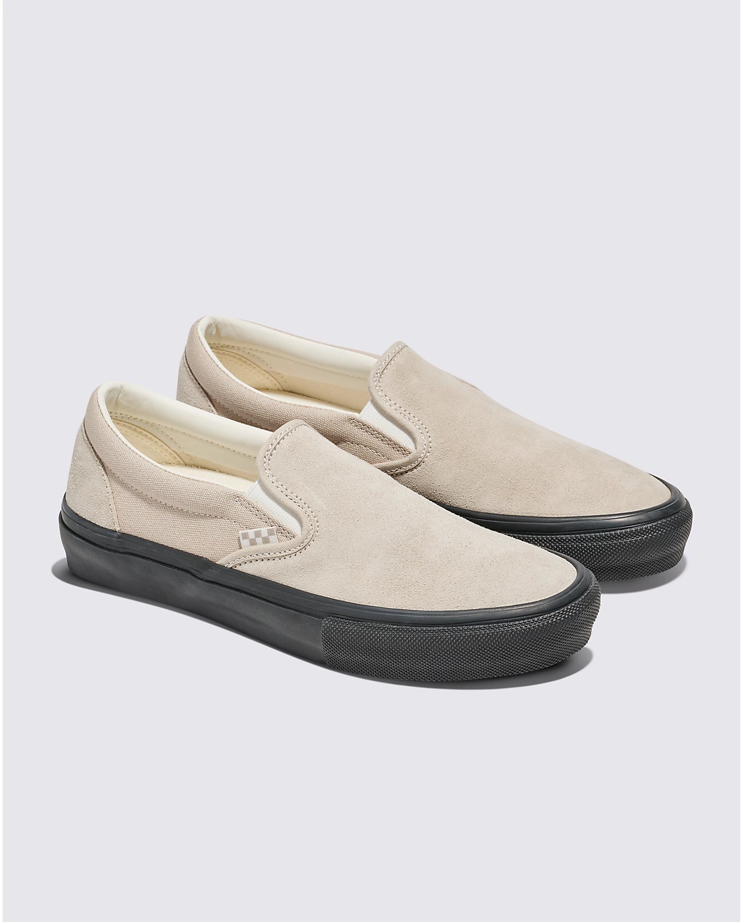 Skate Slip On Shoe Tan/Blk