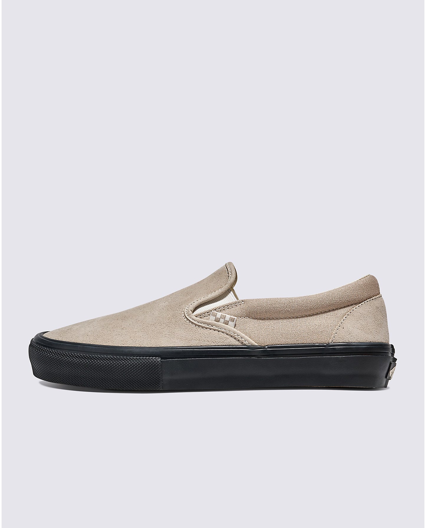 Skate Slip On Shoe Tan/Blk