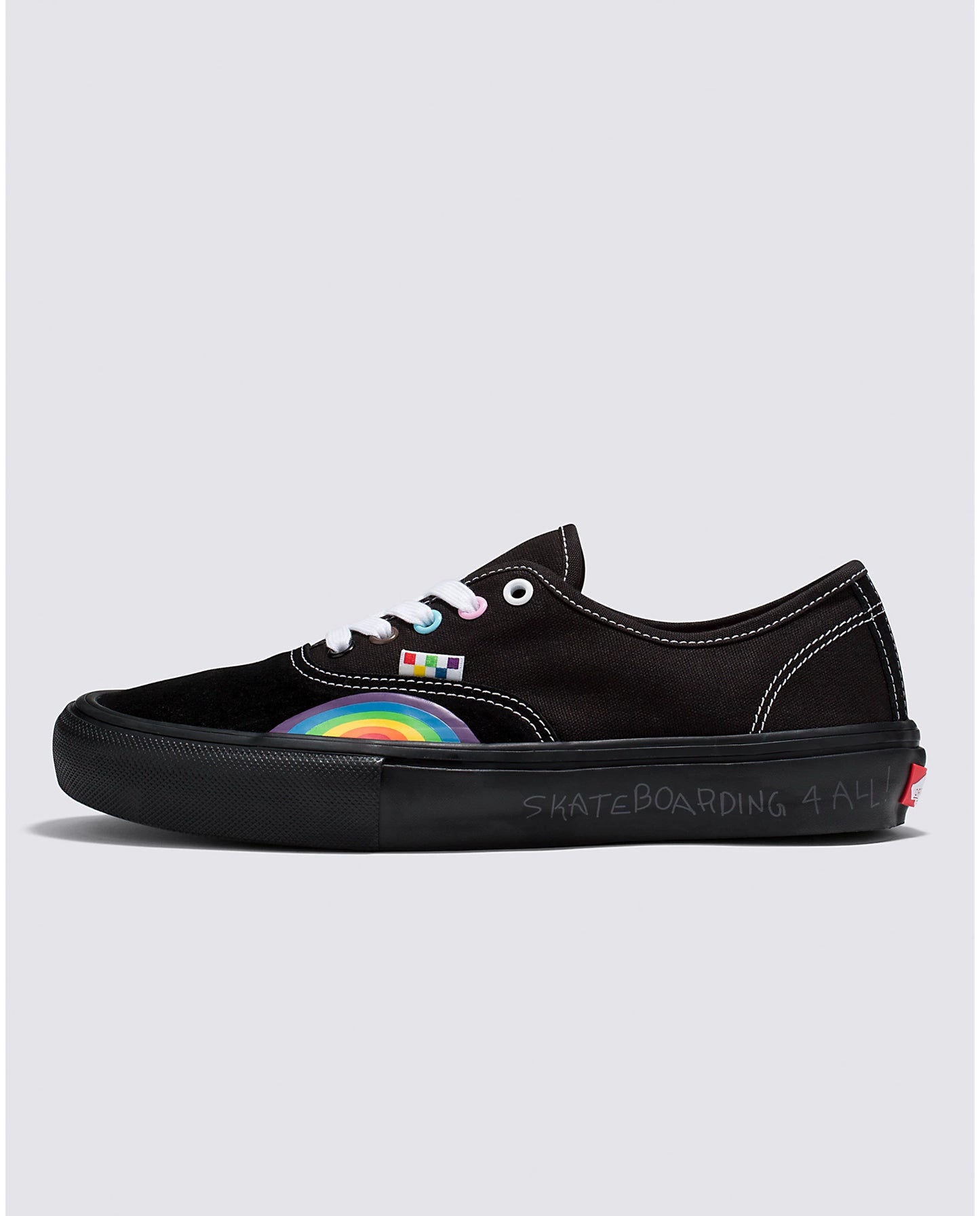 Skate Authentic Pride Shoe Blk/Multi(size options listed)