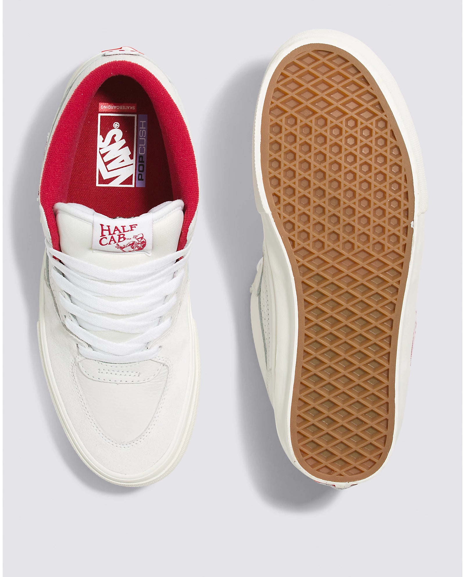 Vans half cab pro top red