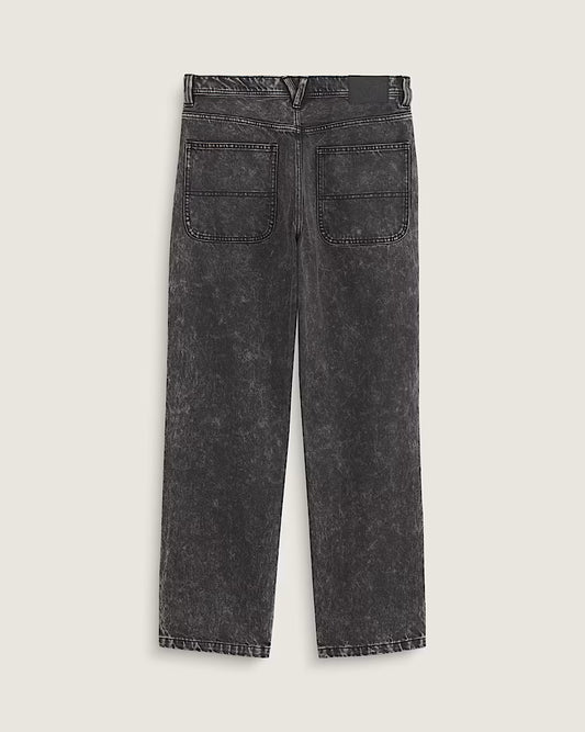 Rowan Zorilla Double Knee Jeans 2.0 Pant Stonewash Blk