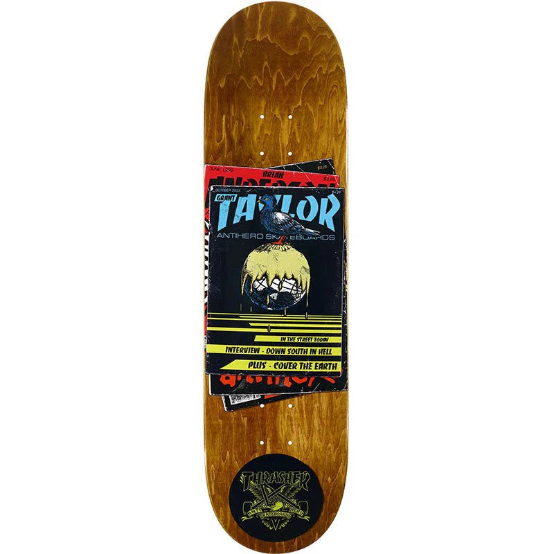 Grant Taylor Thrasher Collab Pro Deck 8.38 X 32.25 Org Stain