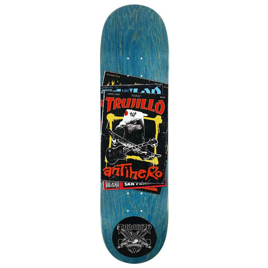 Tony Trujillo Thrasher Collab Pro Deck 8.5 X 31.8 Blu Stain