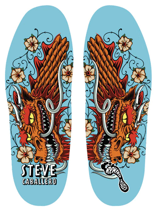 Crush Impact 6MM Mid-High Arch Steve Caballero Pro Insoles(size options listed)
