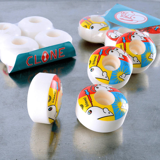 Clone Replicate 99a Classic Wheels Wht 54mm
