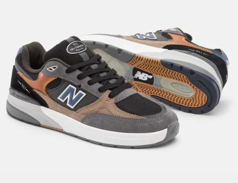 シ*ウ様 【中古・ノック球】ニューオフィシャル　NEW OFFICIAL 120 Numeric 933 Andrew Reynolds Pro Shoe Gry/Blu – Dogwood Skate Shop