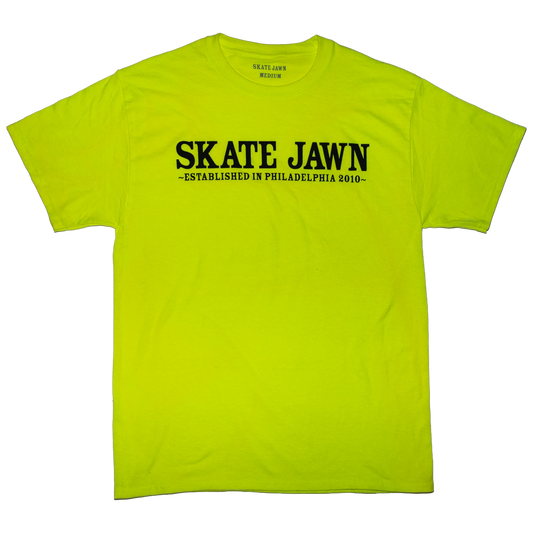Established S/S Tee Shirt Hi Vis