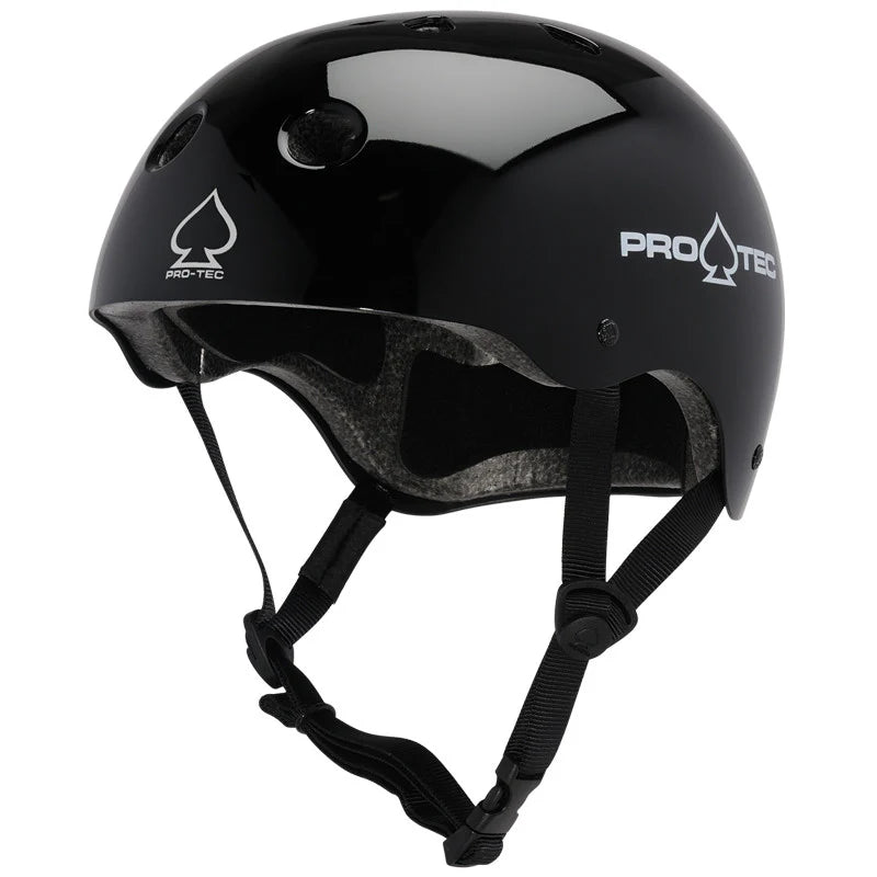 Low Pro Classic Cert. Skate Helmet Gloss Blk
