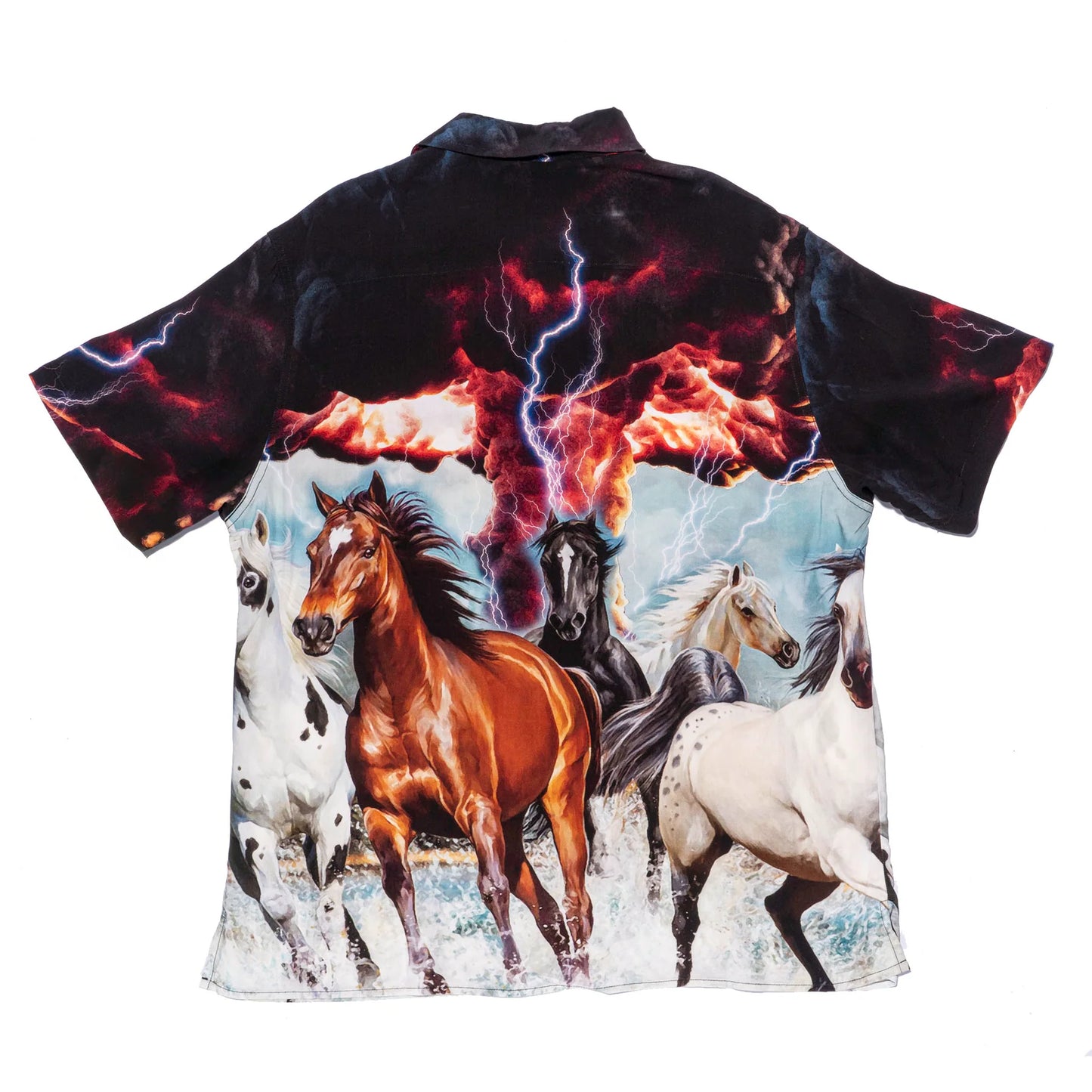 Post Modern Button Up S/S Shirt Multi