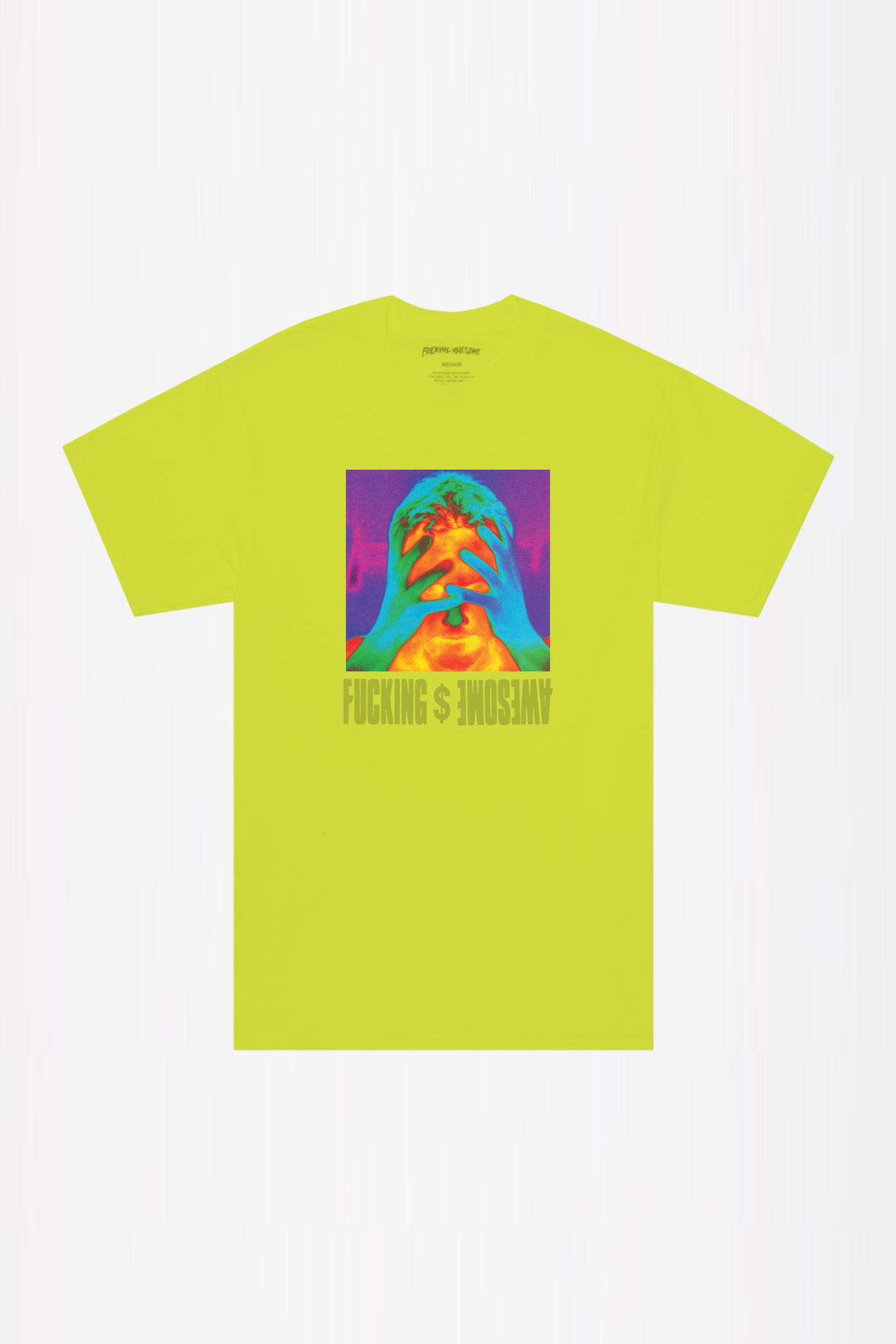 Migraine s/s Tee Shirt Neon Lrg