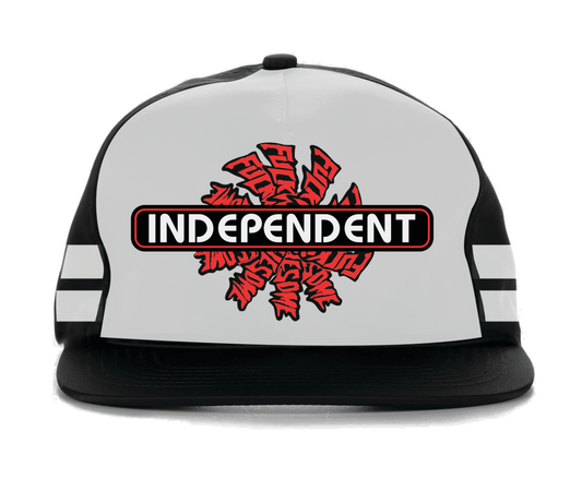 FA X Independent Spiral Logo Adjustable Snapback Trucker Hat OS