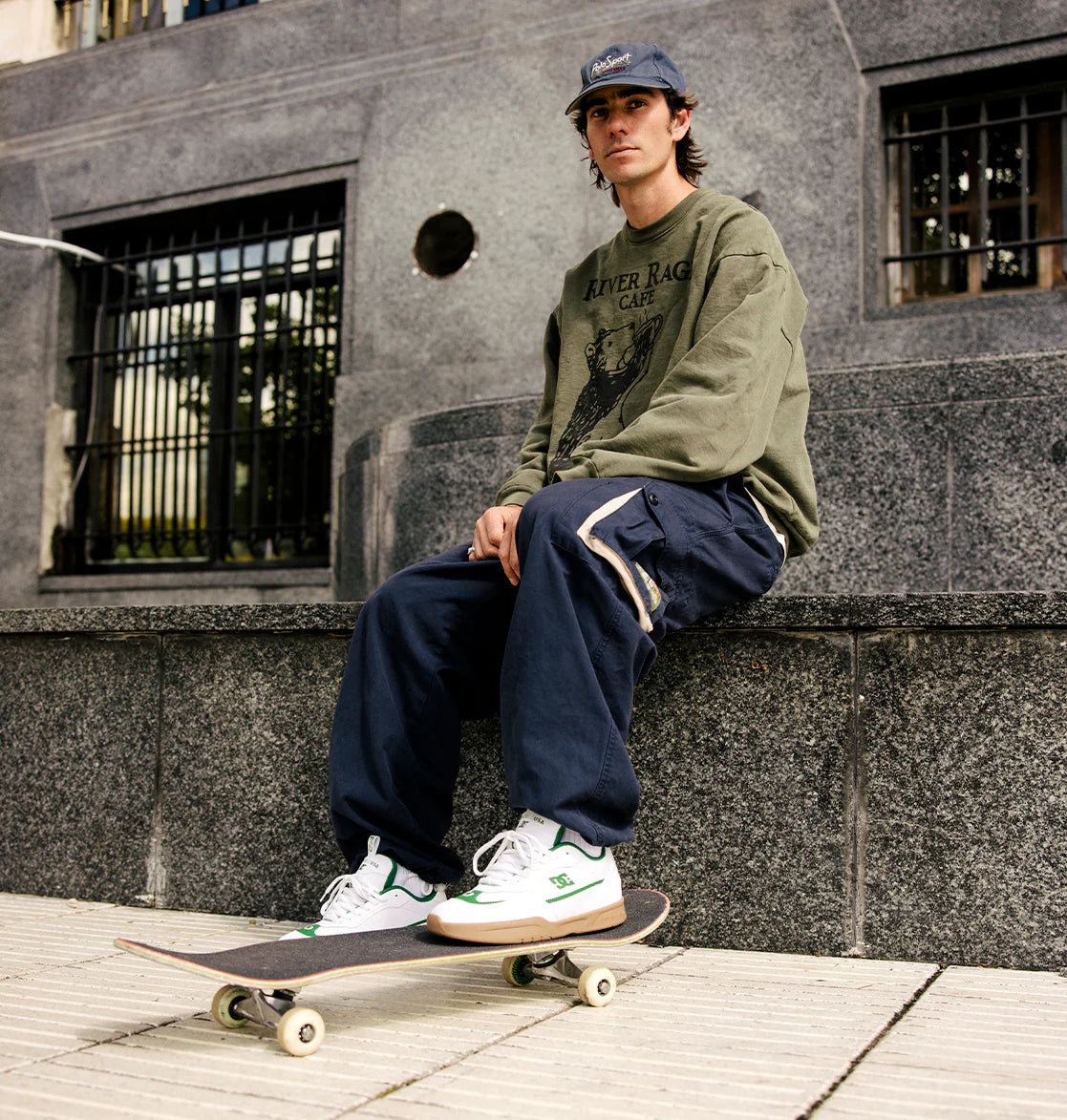 JS - 2 John Shanahan Pro Shoe Wht/Grn/Gum