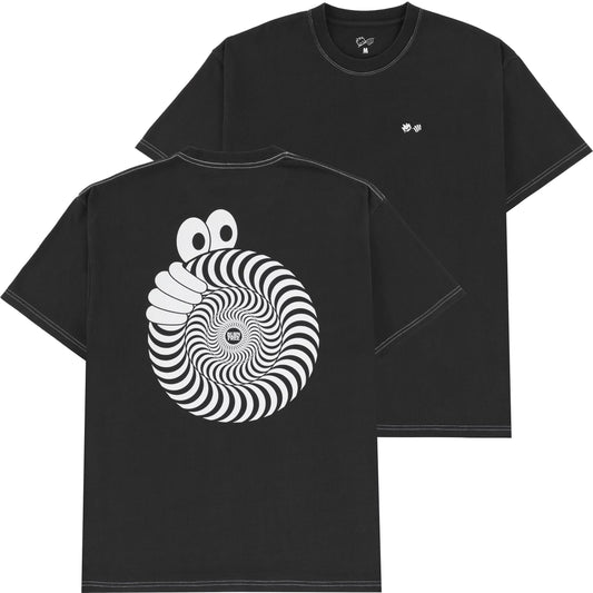 Last Resort X Spitfire Swirl S/S Tee Shirt Blk(size options listed)