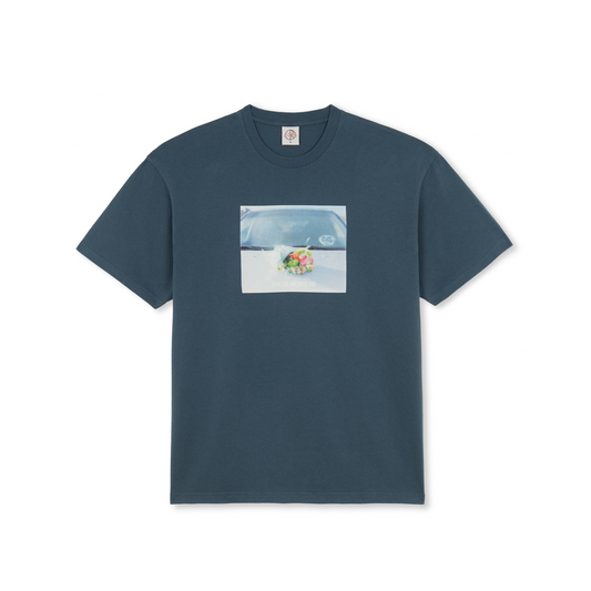 Dead Flowers S/S Tee Shirt Gry/Blu(size options listed)