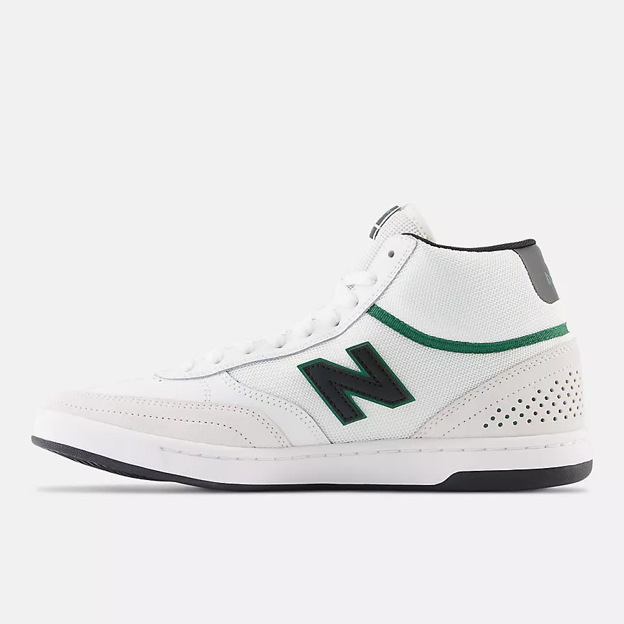 Numeric 440 High Shoe Wht w/ Blk & Grn (size options listed)