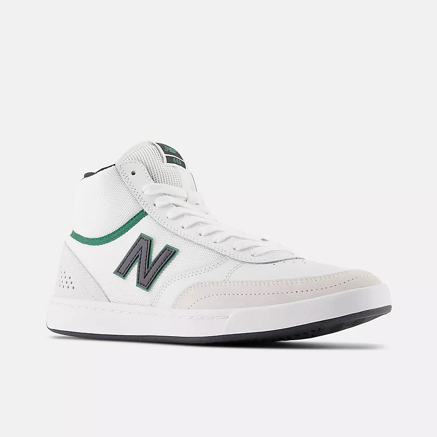 Numeric 440 High Shoe Wht w/ Blk & Grn (size options listed)