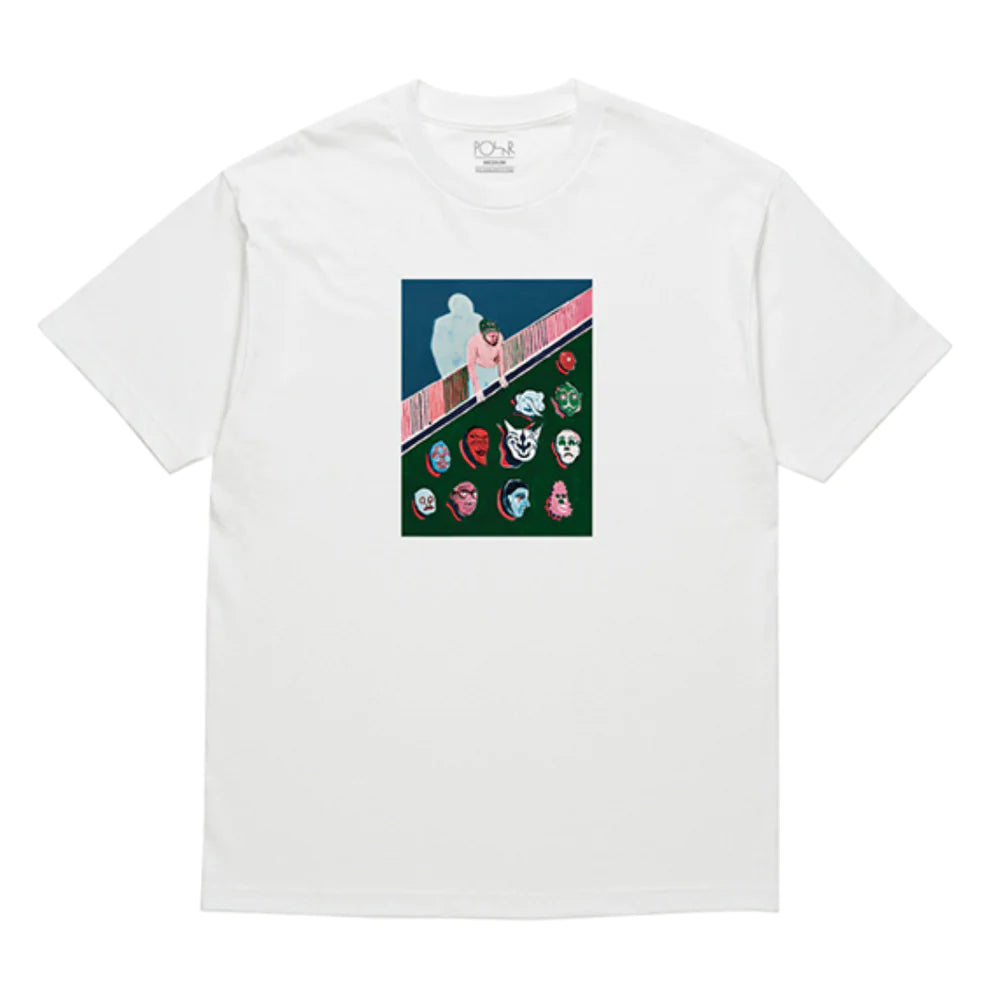 Trophy Heads S/S Tee Shirt Wht(size options listed)