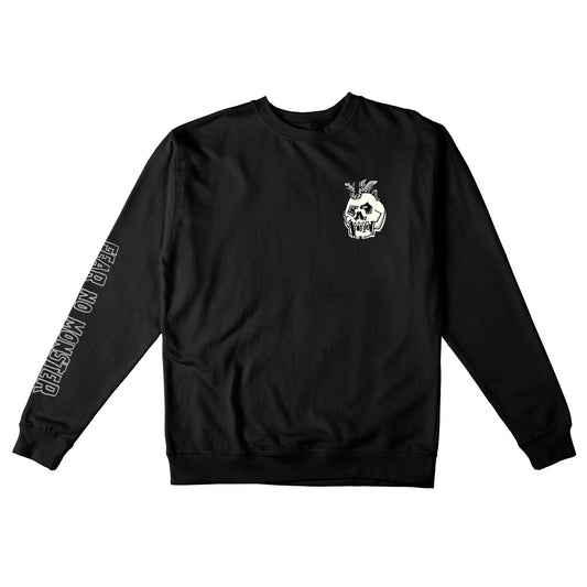 Fear No Monster Crewneck L/S Sweatshirt Blk