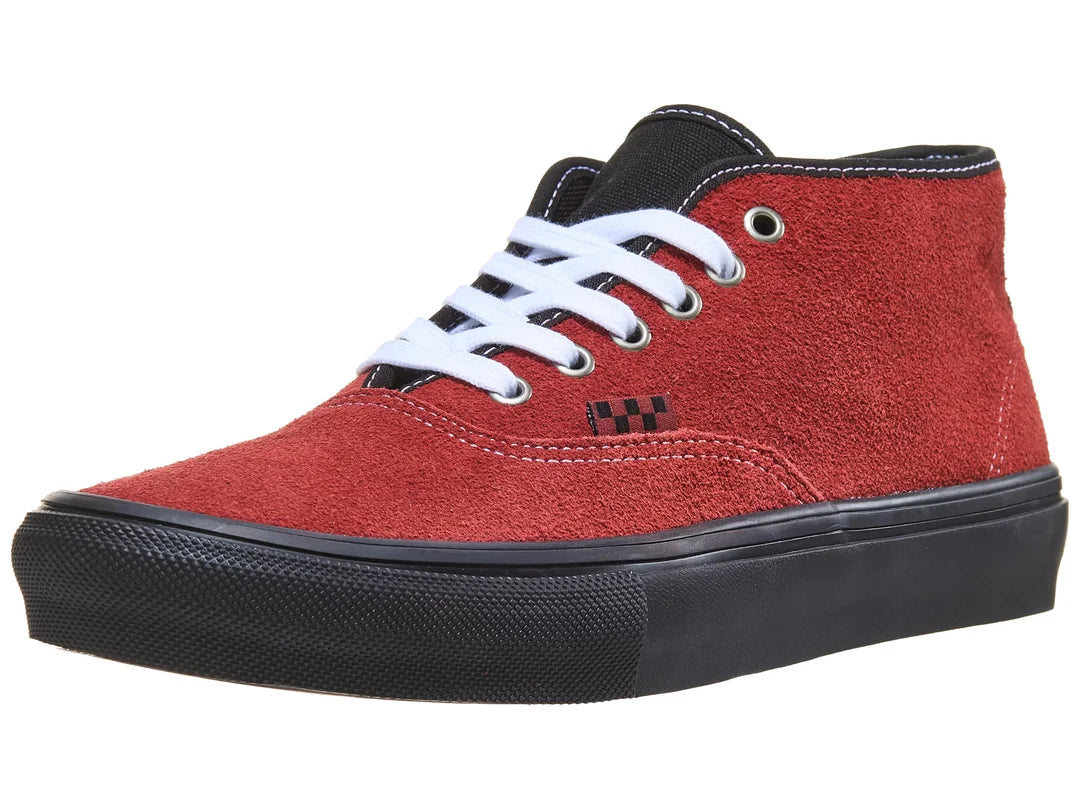 Skate Authentic Mid Shoe Poppy Ember/Red