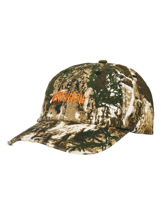 Manny Dad Adjustable Buckleback Hat Real Tree Camo OS
