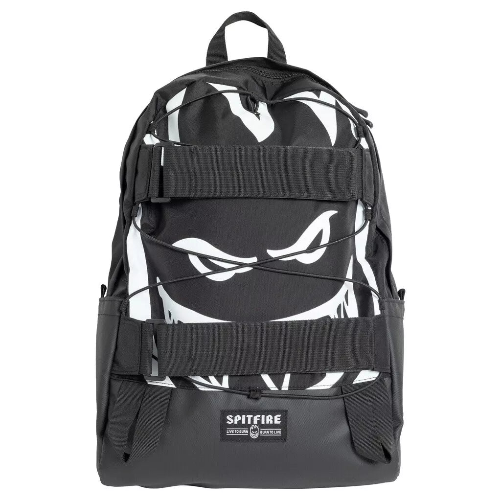 Bighead Day Skate Backpack Blk/Wht OS