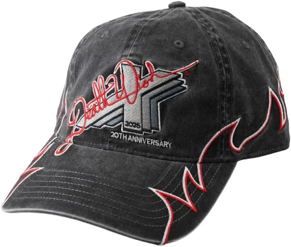 Team Edition Dad Hat Adjustable Velcro Strapback Hat Wshd Blk OS