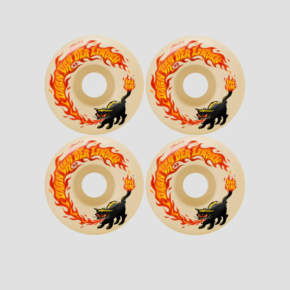 F4 99DU Classic Daan Pyrocat Pro Wheels Nat/Wht