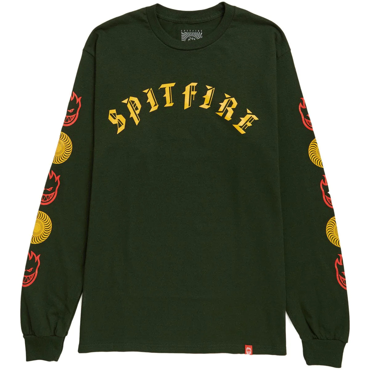 Old E Bighead Combo L/S Green (size options listed)