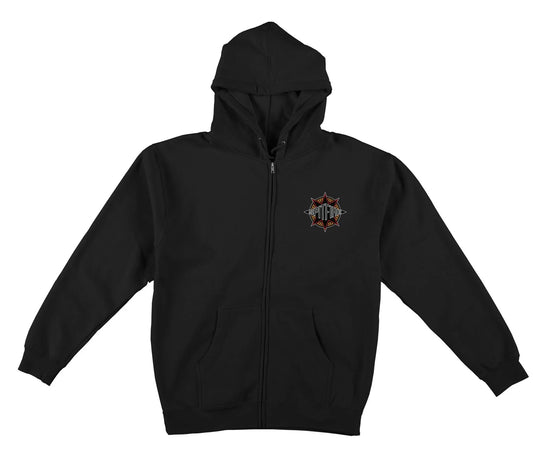 Sure Shot Zip Hoodie Blk