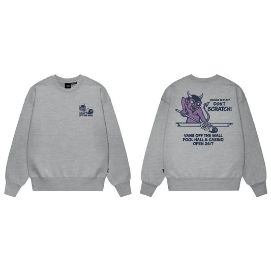 Old Skratch Crewneck Sweatshirt Cement/Hthr