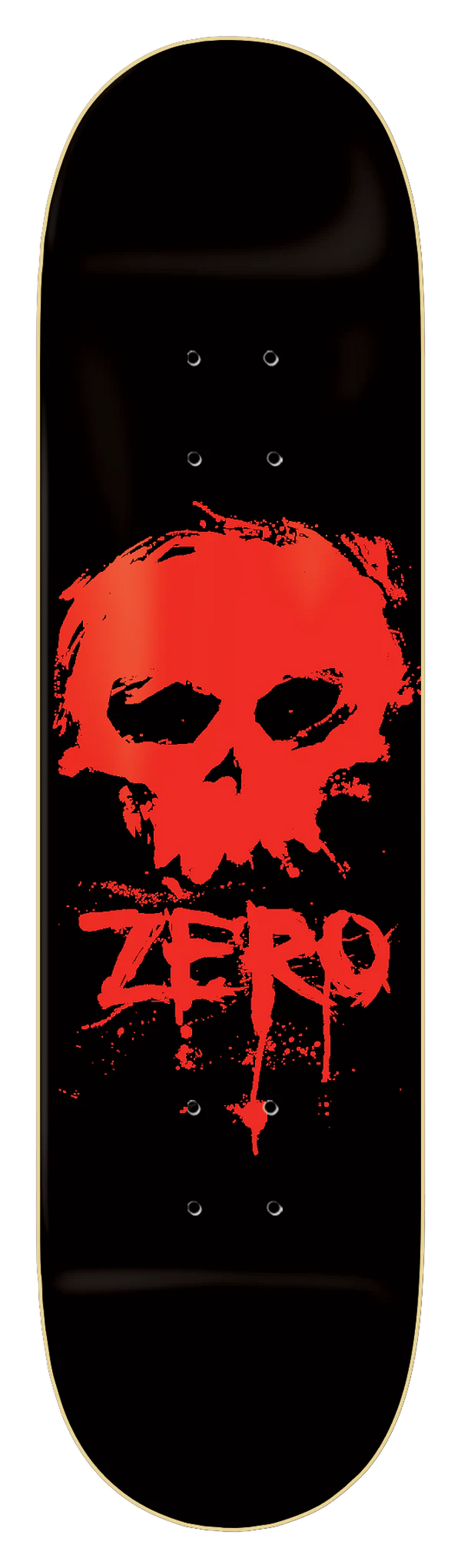 Blood Skull Deck Blk/Red 8.25 X 31.9