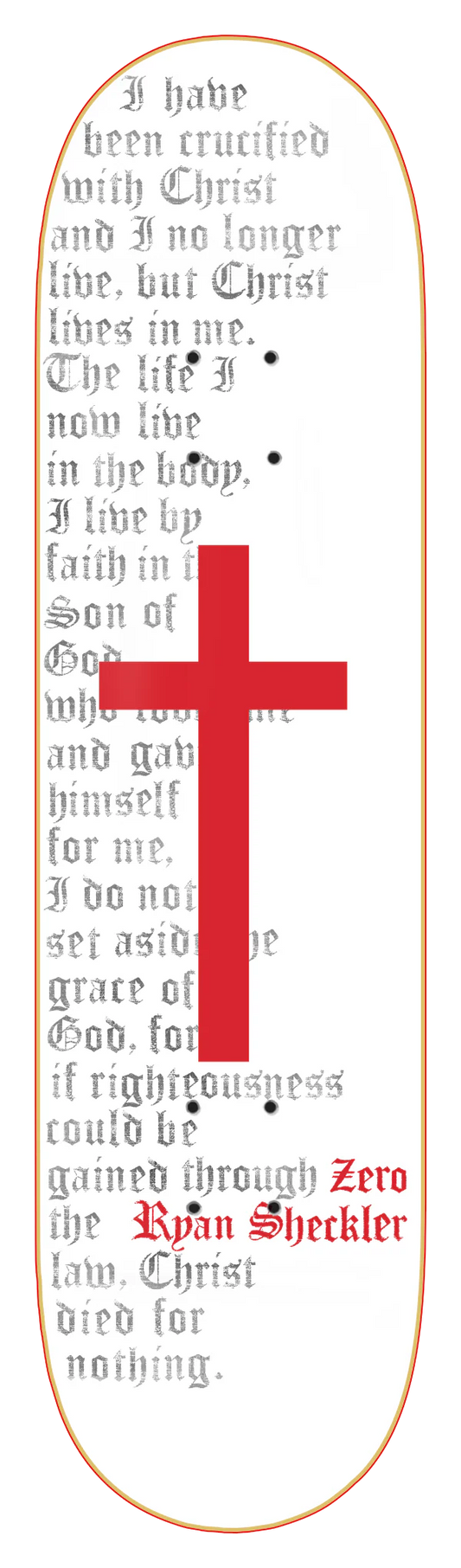 Ryan Sheckler Cross Pro Deck 8.25 X 31.9