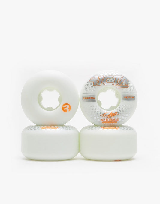 Tom Asta Reflective Naturals Slim 101a Pro Wheels Wht 52mm