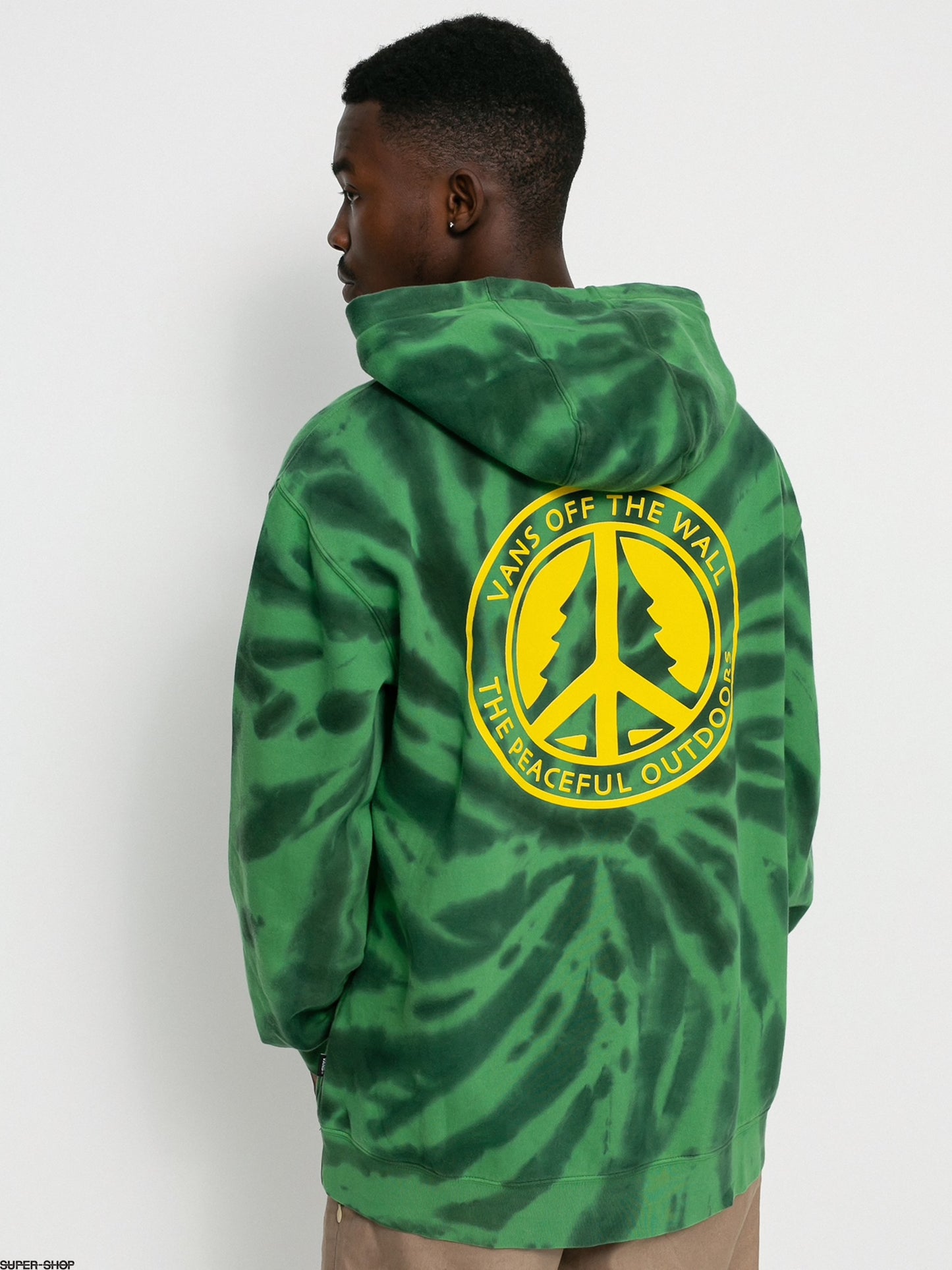 Trippy Outdoor Pullover Hoodie Sycamore Grn Small