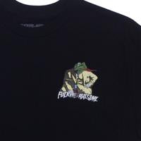 Frogman S/S Tee Shirt Blk (size options listed)