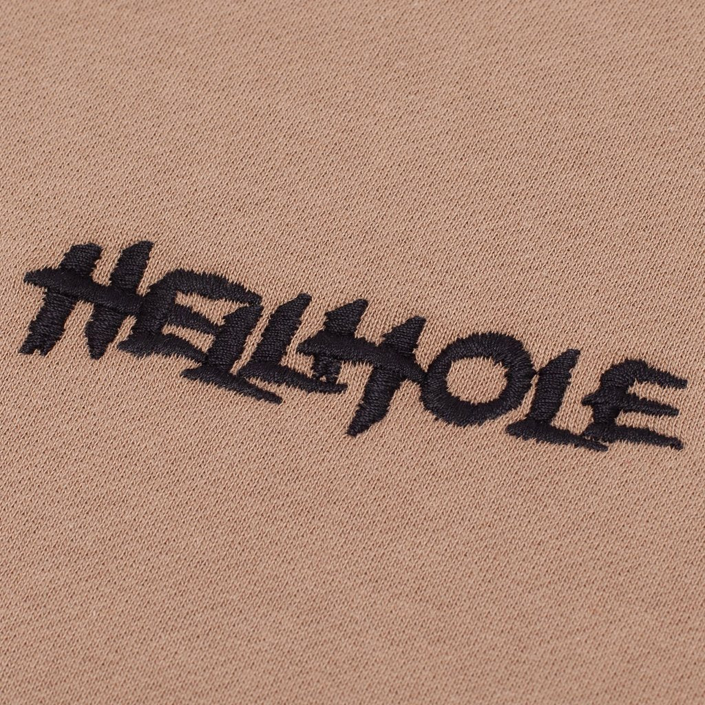 Hellhole Hoodie Sandstone (size options listed)