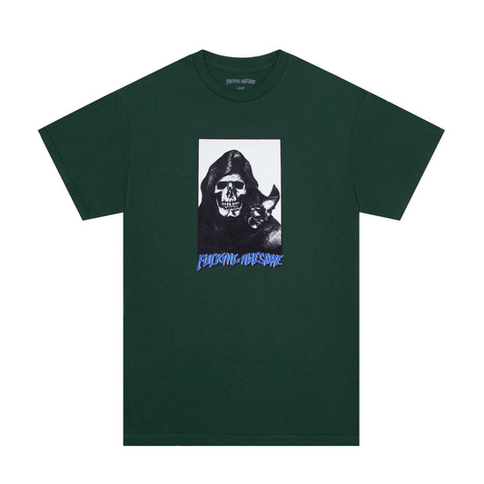 Santana S/S Tee Shirt Sport Drk Grn (size options listed)