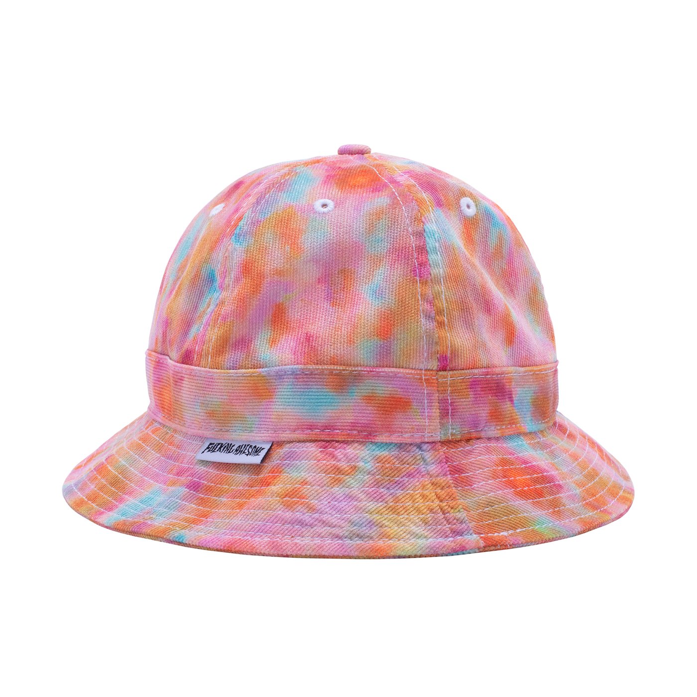 Skull Painting Bell Bucket Hat AOP Corduroy L/XL