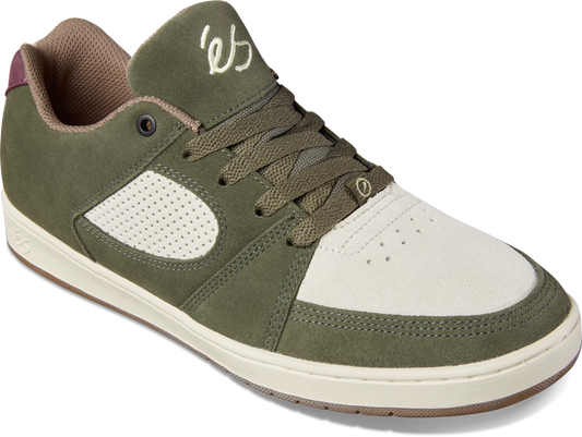 Accel Slim Shoe Olv/Tan (size options listed)