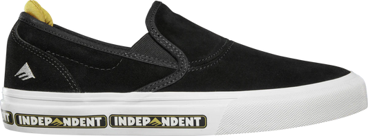 Wino G6 Slip On X Independent Shoe BLK(size options listed)