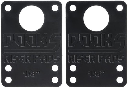 Dooks Risers Set Blk(size options listed)