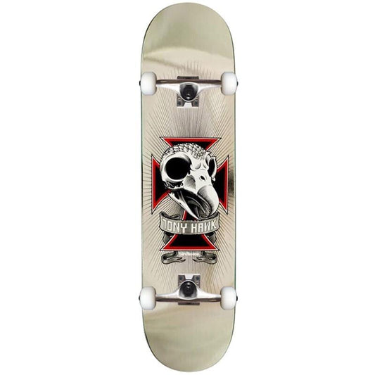 Tony Hawk Skull 2 Chrome Pro Skateboard Complete 7.75 x 31.5