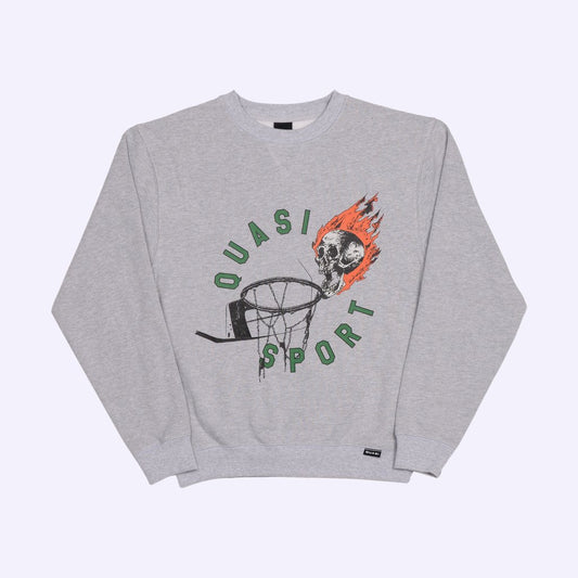 Ball Crew Sweatshirt Hth Gry (size options listed)