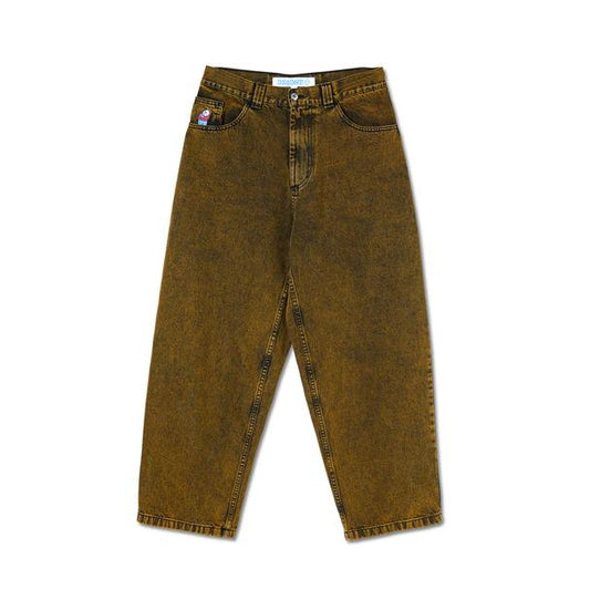 Big Boi Jeans Ylw/Blk (size options listed)