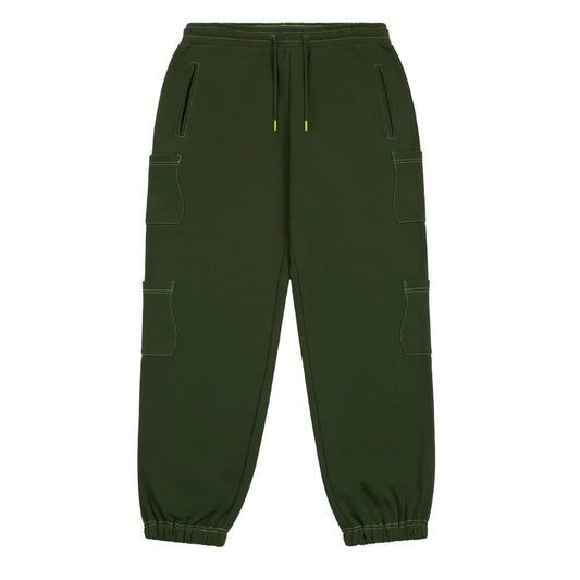 French Terry Pocket Pants Forest(size options listed)