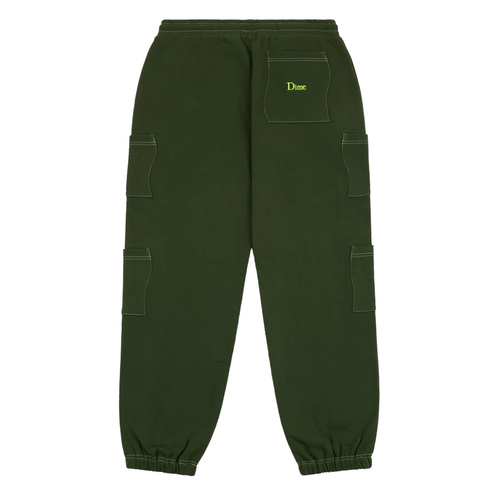 French Terry Pocket Pants Forest(size options listed)