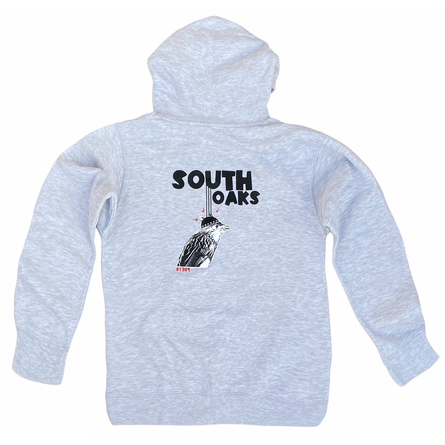 Cuckoo Hooded Sweatshirt Heather Grey (size options listed)